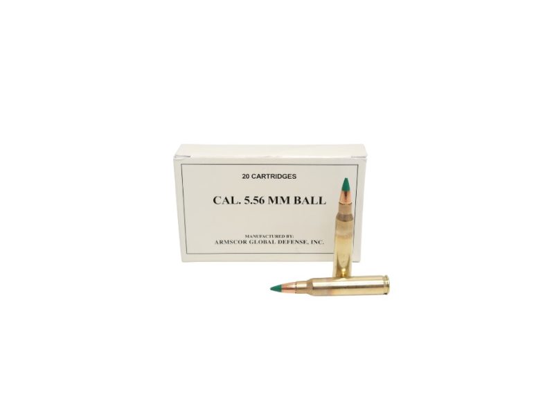 Armscor 5.56x45mm NATO M855 Green Tip