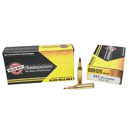 Black Hills Gold .243 Win 90 Grain Tipped GAMECHANGER